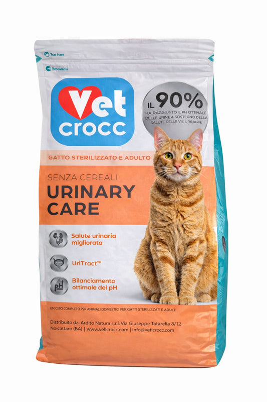 Vetcrocc Gatto Sterilizzato Urinary – Alimento Idrolizzato Grain Free