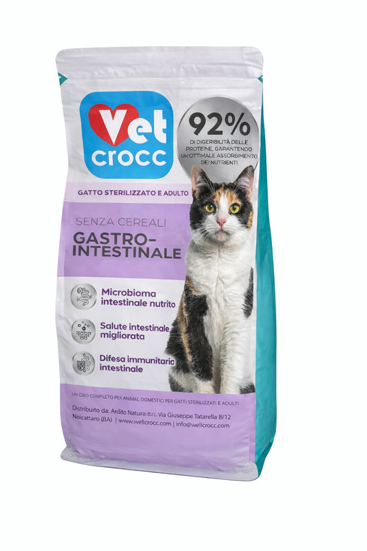 Vetcrocc Gatto Gastrointestinale - Idrolizzato Grain Free