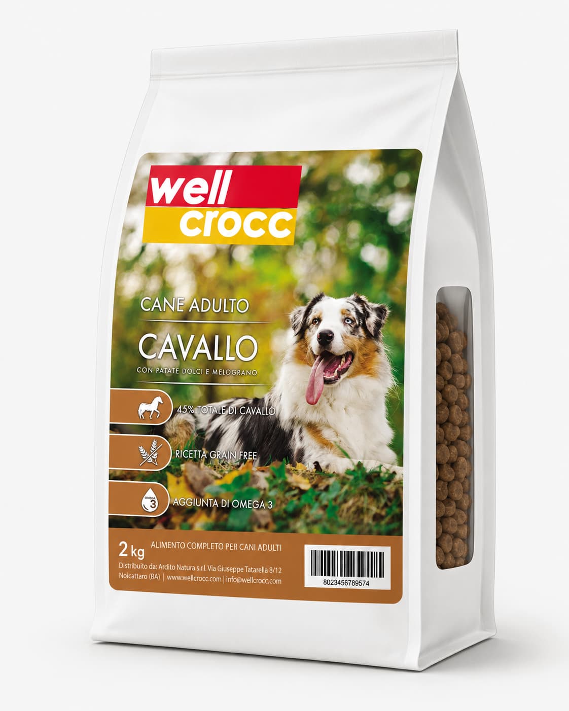 Wellcrocc Cane Adulto - Cavallo Grain Free
